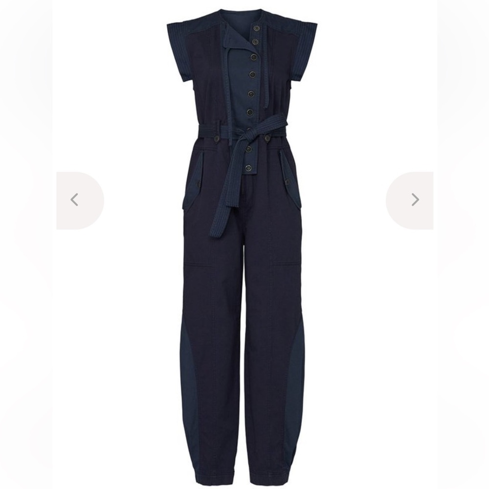 Ulla Johnson Navy Jumpsuit